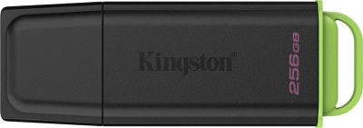 Флеш Диск Kingston 256GB DataTraveler Exodia DTXG2/256GB USB3.0 черный/салатовый