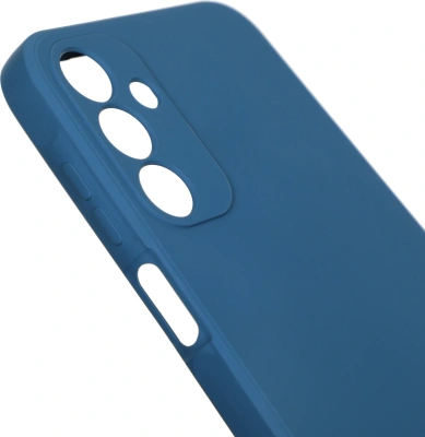 Чехол (клип-кейс) BoraSCO для Samsung Galaxy A15 Microfiber Case синий (72893)