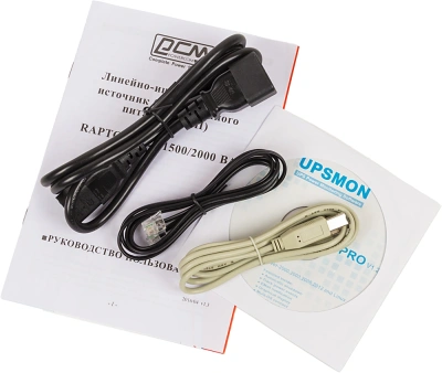 Источник бесперебойного питания Powercom Raptor RPT-1500AP 900Вт 1500ВА черный