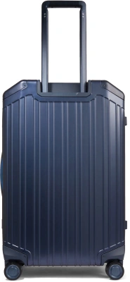 Чемодан Piquadro ALUB2 (BV4427ALUB2/BLU2) 46x69x27см 67л. 6.236кг. алюминий/натур.кожа темно-синий