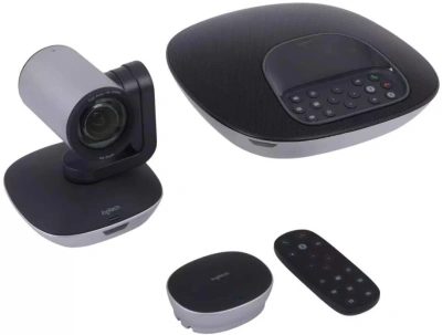 Камера Web Logitech Conference Cam Group черный 2Mpix (1920x1080) USB2.0 с микрофоном (960-001058)