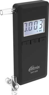 Алкотестер Ritmix RAT-600 электрохимический черный