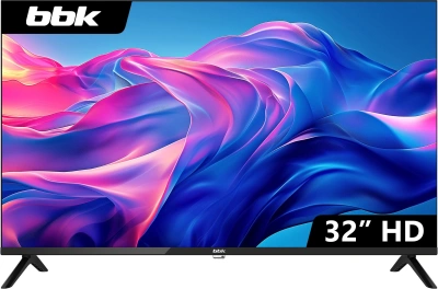 Телевизор LED BBK 32" 32LEM-1075/TS2C (B) черный HD 60Hz DVB-T2 DVB-C USB (RUS)