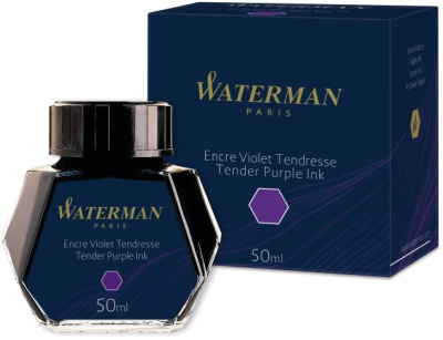 Флакон с чернилами Waterman (S0110750) Tender Purple чернила 50мл для ручек перьевых