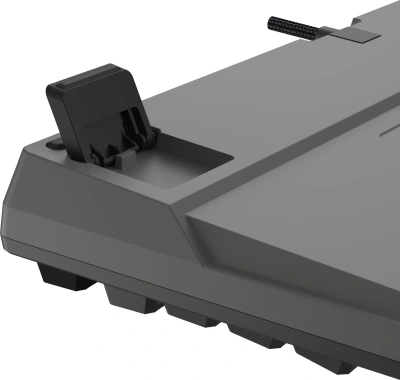Клавиатура A4Tech MS76 механическая черный USB Multimedia for gamer LED кабель 1.8м