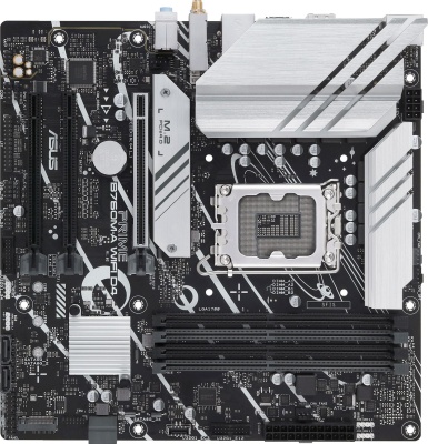 Материнская плата Asus PRIME B760M-A WIFI D4 Soc-1700 Intel B760 4xDDR4 mATX AC`97 8ch(7.1) 2.5Gg RAID+HDMI+DP