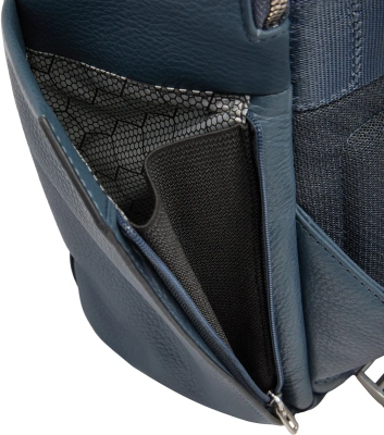 Рюкзак мужской Piquadro Tebe CA7157W144/BLU синий натур.кожа