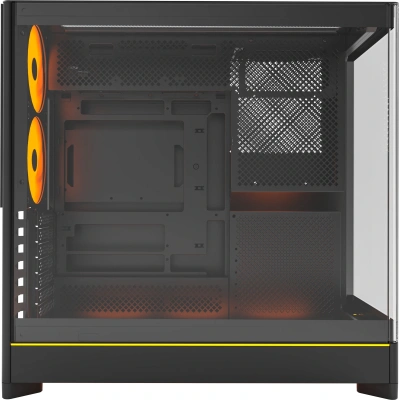 Корпус Montech HS02 Pro черный без БП ATX 8x120mm 2xUSB3.0 audio