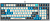 Клавиатура A4Tech S98 Pixels механическая серый/бежевый USB for gamer LED (S98) кабель 1.8м