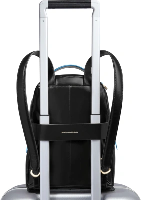 Рюкзак женский Piquadro Blue Square CA6677B2/N черный натур.кожа