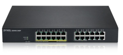 Коммутатор Zyxel GS1915-24EP-EU0101F (L2) 24x1Гбит/с 12PoE+ 130W управляемый