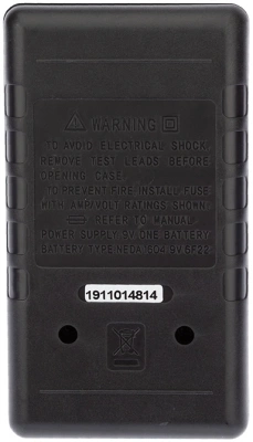 Мультиметр PROconnect M830B DT830B цифровой черный (13-3011)