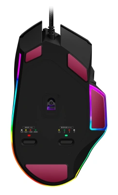 Мышь A4Tech Bloody W95 Max черный оптическая 12000dpi USB 10but (W95 MAX STONE BLACK)