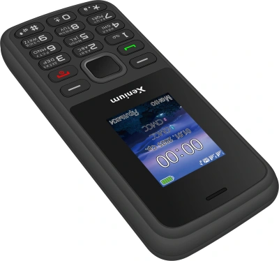 Мобильный телефон Xenium X175 черный моноблок 2Sim 1.77" 128x160 Nucleus GSM900/1800 MP3 FM