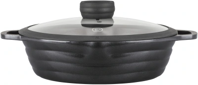 Сотейник Rondell Pacific Grey RDA-1907 4.1л. d=28см (с крышкой) графитовый