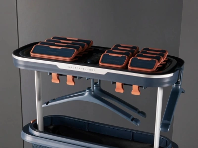 Парогенератор Tefal YT2020E0 1500Вт синий/белый