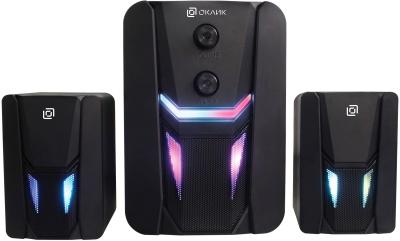 Колонки Оклик OK-423 2.1 черный 11Вт