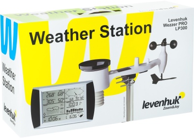 Погодная станция Levenhuk LP300 серебристый/черный