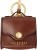Брелок The Bridge Сумка (09430601/14) коричневый/золотистый нат.кожа д.3.5мм ш.2.5мм в.6мм