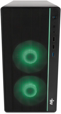 ПК IRU Tactio 320A5SEA MT Ryzen 5 5600 (3.5) 16Gb SSD512Gb RTX3050 6Gb без ОС GbitEth 500W черный (RUS) (2195820)