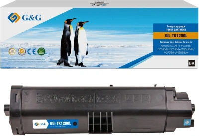 Картридж лазерный G&G GG-TK1200L черный (11000стр.) для Kyocera ECOSYS P2335d/P2335dn/P2335dw/M2235dn/M2735dn/M2835dw с чипом