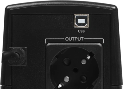 Источник бесперебойного питания Импульс Юниор Смарт 600 360Вт 600ВА черный