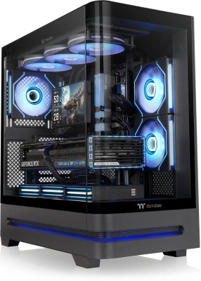 Корпус Thermaltake Arcus 290 TG черный без БП ATX 6x120mm 3x140mm 2xUSB3.0 audio bott PSU