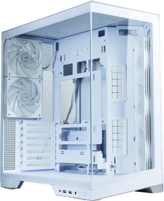 Корпус Zalman D50 белый без БП ATX 6x120mm 4x140mm 2xUSB3.0 audio bott PSU