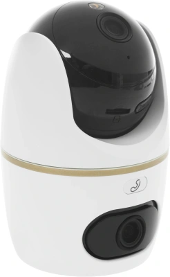 Камера видеонаблюдения IP Dahua DH-IPC-H5DP-5F-0360B Wi-Fi 3.6-3.6мм цв. корп.:белый/черный (DH-H5D-5F)