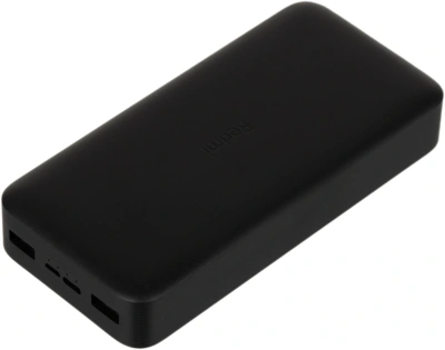 Мобильный аккумулятор Xiaomi Redmi Power Bank PB200LZM 20000mAh 2.4A QC 2xUSB черный (VXN4304GL)