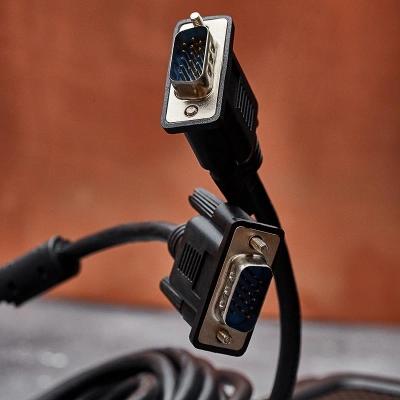 Кабель PROconnect VGA (m) VGA (m) 3м (17-5505-6) феррит.кольца черный (упак.:1шт)