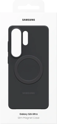 Чехол (клип-кейс) Samsung для Samsung Galaxy S26 Ultra Silicone Magnet Case with MagSafe черный (EF-SS948CBEGRU)