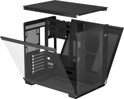 Корпус PcCooler C3T500 черный без БП ATX 9x120mm 5x140mm 2xUSB3.0 audio bott PSU