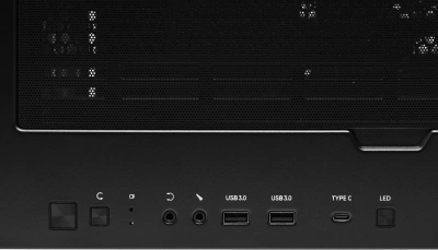 Корпус Zalman Z10 Duo черный без БП ATX 7x120mm 5x140mm audio bott PSU