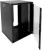 Шкаф коммутационный ЦМО (ШРН-Э-18.350-9005) настенный 18U 600x350мм пер.дв.стекл 85кг черный 300мм 22.14кг 180град. 878мм IP20 сталь
