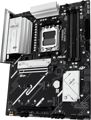 Материнская плата Asus PRIME B850-PLUS-CSM Socket AM5 AMD B850 4xDDR5 ATX AC`97 8ch(7.1) 2.5Gg RAID+HDMI+DP
