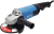 Углошлифовальная машина DongCheng DSM04-150 1500Вт 10000об/мин рез.шпин.:M14 d=150мм
