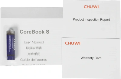 Ноутбук Chuwi Corebook S Core i3 1220P 8Gb SSD256Gb Intel UHD Graphics 15.6" IPS FHD (1920x1080) Windows 11 Pro grey WiFi BT Cam 5000mAh (CWI656-328N2N1PDMXS)