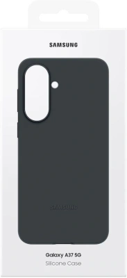 Чехол (клип-кейс) Samsung для Samsung Galaxy A37 Silicone Case черный (EF-PA376CBEGRU)