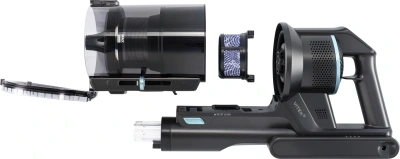 Пылесос Vitek VT-CLS06ULTRA 700Вт серый стальной/серебристый