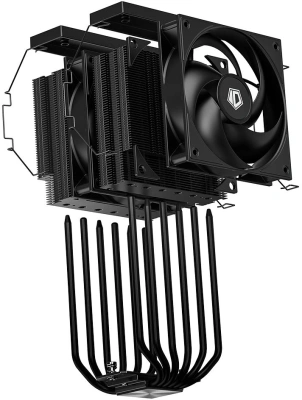 Устройство охлаждения(кулер) ID-Cooling Frozn A620 Pro Xe нет подсветки Soc-AM5/AM4/1200/1700/1851 черный 4-pin 27.2dB Al+Cu Ret (FROZN A620 PRO XE BLACK)