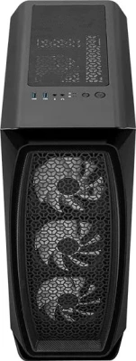 Корпус Aerocool Aero One Frost-G-BK-v1 черный без БП ATX 4x120mm 2x140mm 2xUSB3.0 audio bott PSU