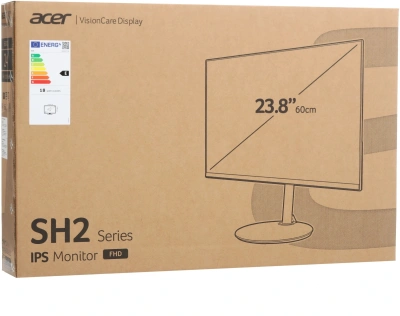 Монитор Acer 23.8" SH242YG0bmihux черный IPS LED 1ms 16:9 HDMI M/M матовая HAS 250cd 178гр/178гр 1920x1080 120Hz FreeSync FHD USB 3.47кг