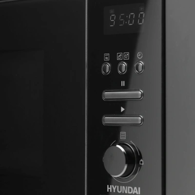 Микроволновая печь Hyundai HBW 2040 BG 20л. 800Вт черный (встраиваемая)