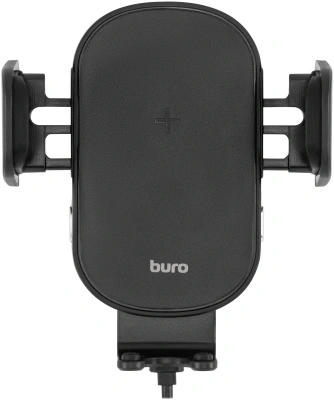 Автомобильное зар./устр. Buro BUQC15 15W 2.5A (QI) USB-C универсальное черный (BUQ15AC00BK)