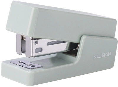 Степлер мини Deli ENS083GREEN ENS083 Linfini N10 24/6 (15листов) зеленый 15скоб металл/пластик блистер