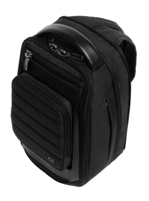 Рюкзак слинг мужской Piquadro Oberon CA7277W150/N черный нейлон/натур.кожа