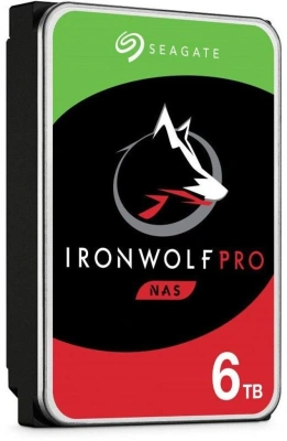 Жесткий диск Seagate SATA-III 6TB ST6000NT001 NAS Ironwolf Pro 512E (7200rpm) 256Mb 3.5"
