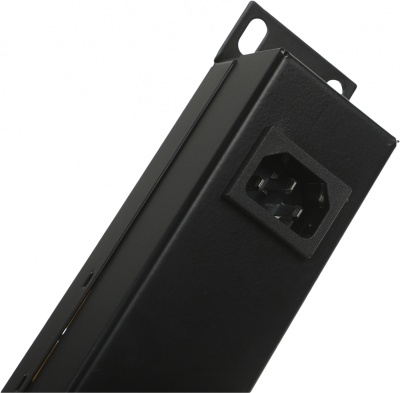 Блок распределения питания Lanmaster LAN-EP19-8P/S гор.размещ. 8xSchuko базовые 10A без вилки