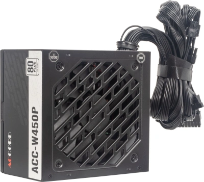 Блок питания Accord ATX 450W ACC-W450P 80+ white (20+4pin) APFC 120mm fan 6xSATA RTL